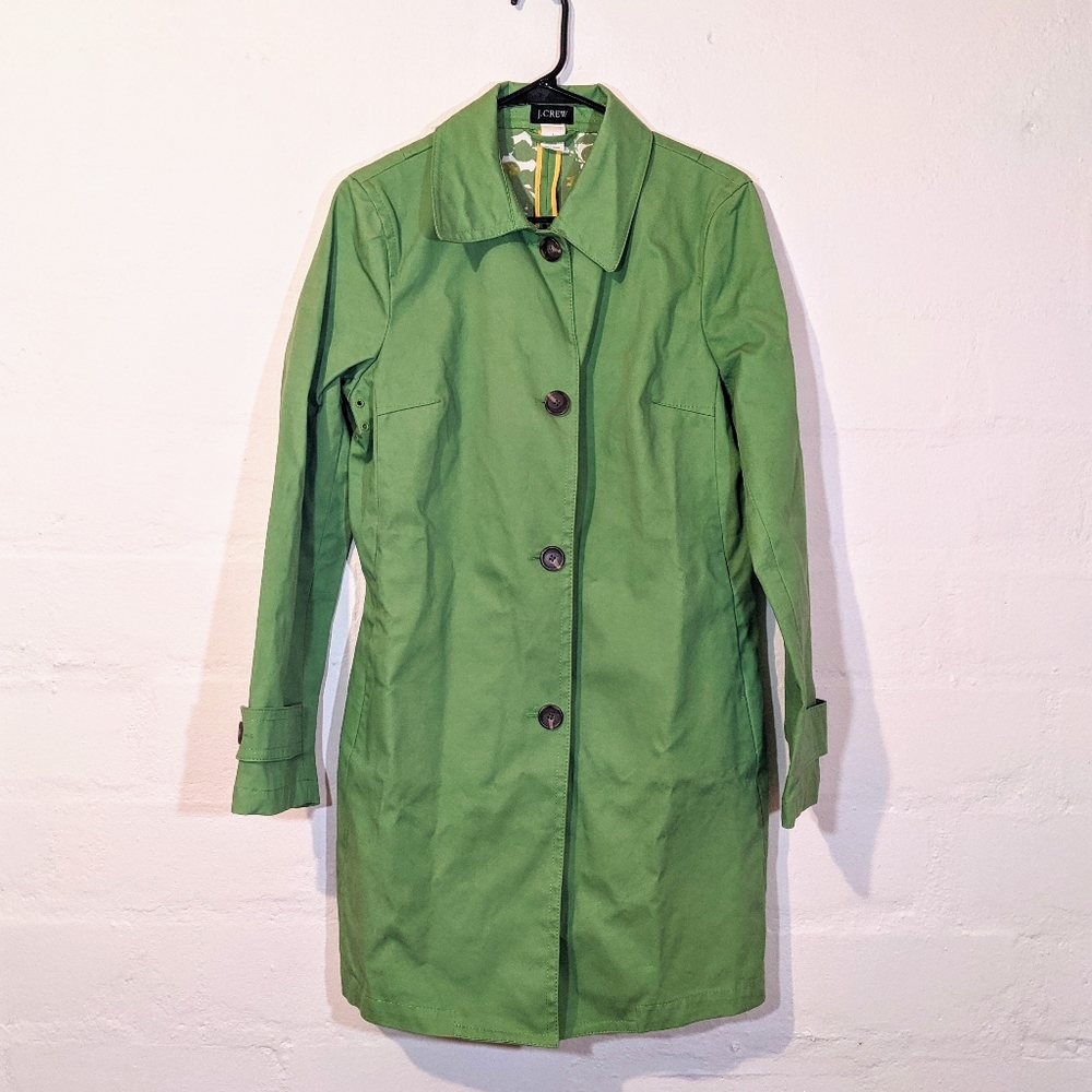 J.Crew Women's Trench Coat Sz Large